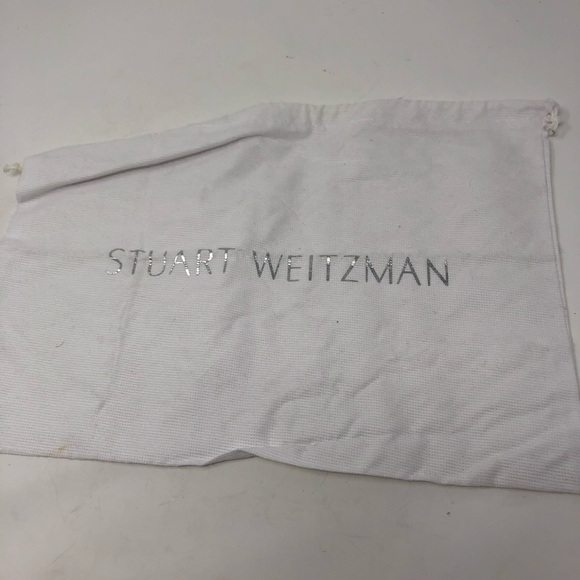 Stuart Weitzman Pearlescent Slide Leather Sandal - Picture 8 of 8